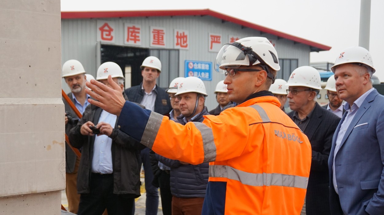 TSB visit german construction industry association China Bayerischer Bauindustrieverband
