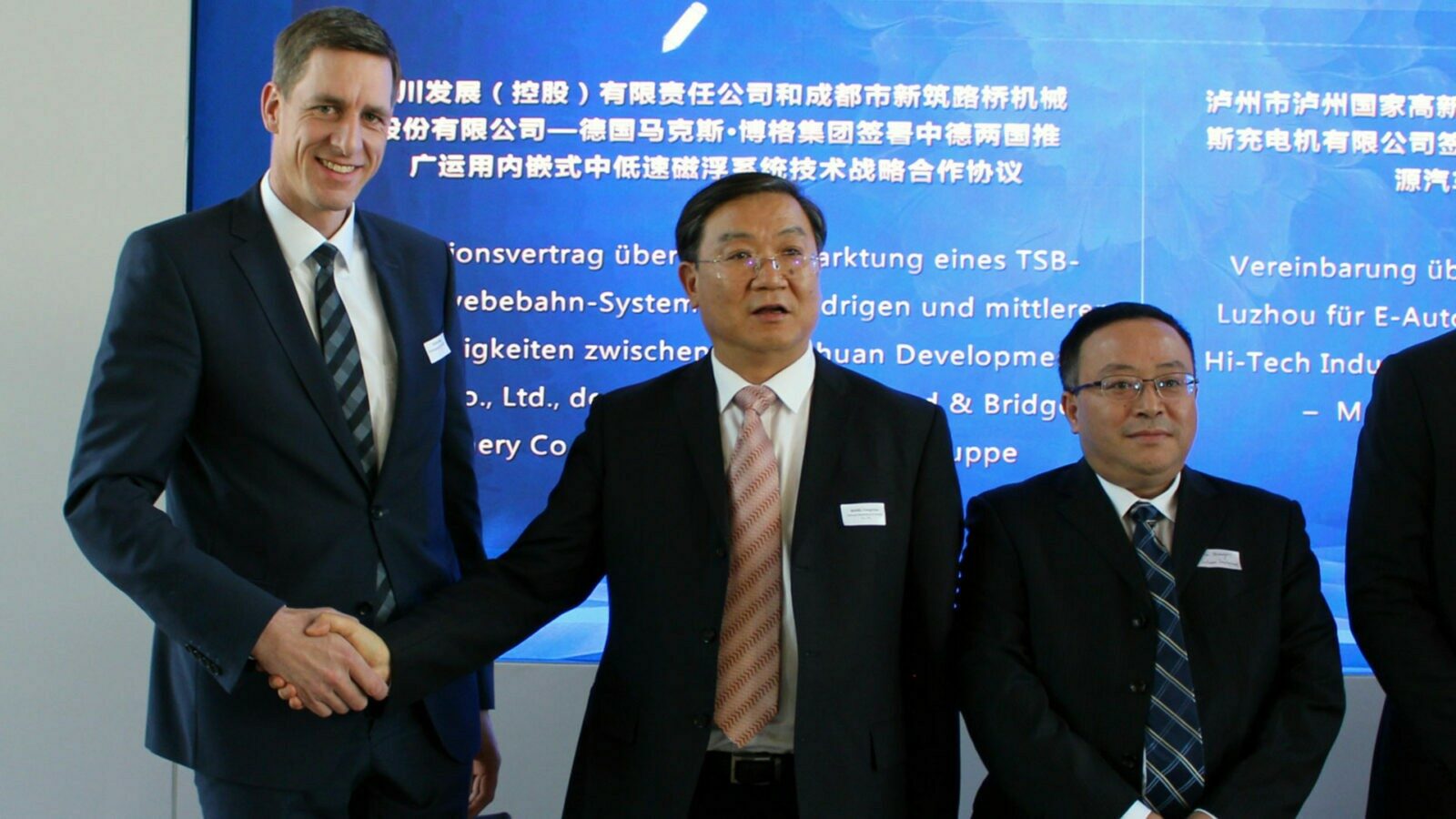 TSB press Chengdu Strategische Partnerschaft